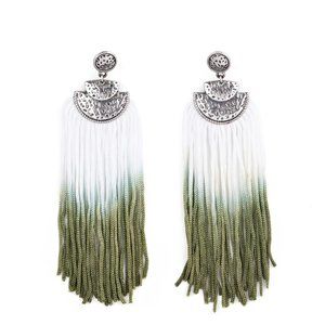 DIP It Up - Green Earrings